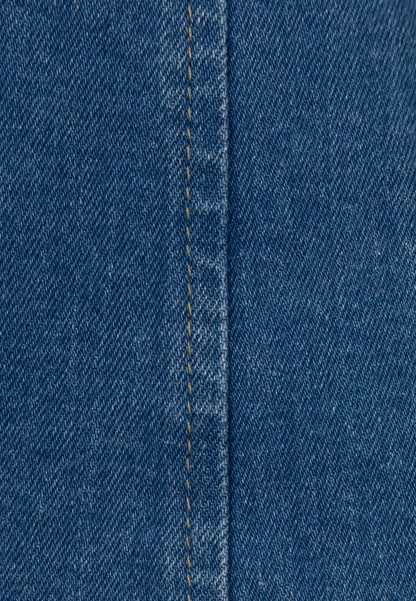 Niebieska sukienka jeansowa mini NIGANA